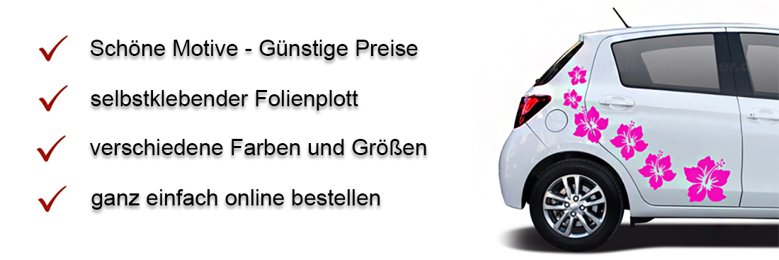 Blüten Aufkleber