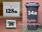 Preview: Hausnummer Ziffer 0