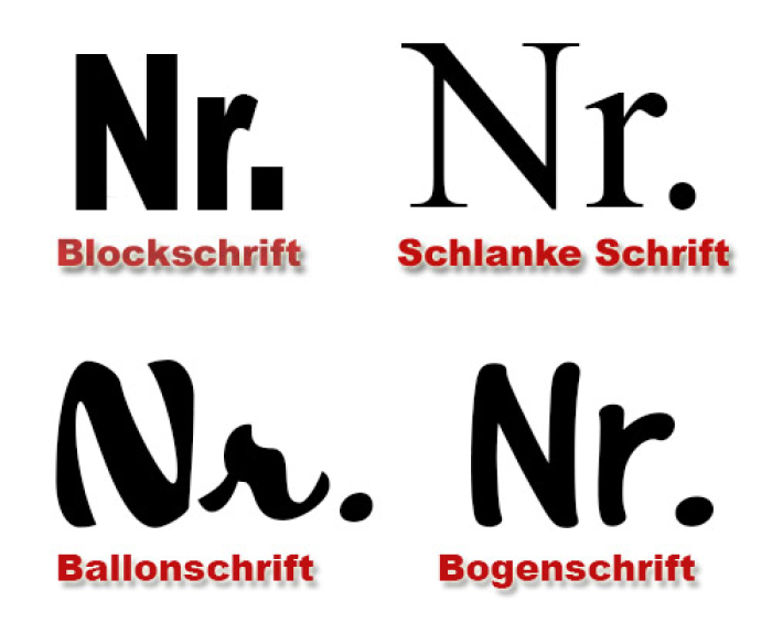 Preview: Nr. Aufkleber