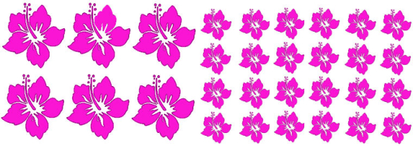 Hawaii Blüten Sparset Maxi